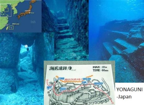Yonaguni Underwater Formations